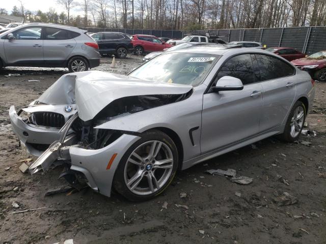 BMW 430I GRAN 2017 with VIN WBA4F7C51HG438297 - Photo from auction