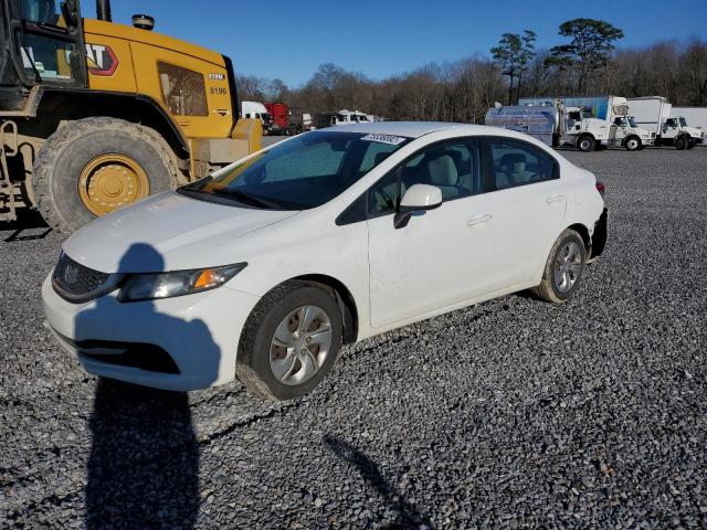 HONDA CIVIC LX 2013 with VIN 19XFB2F55DE248986 - Photo from auction