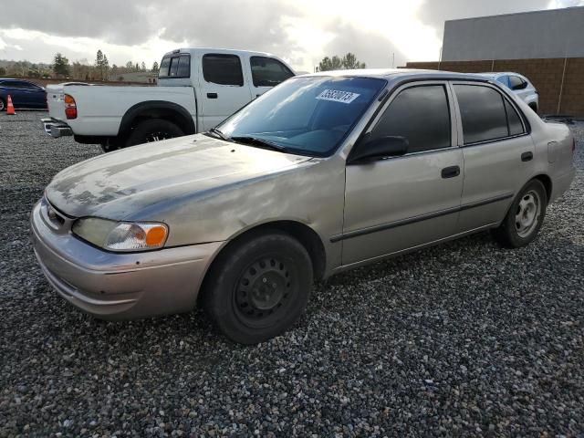 TOYOTA COROLLA VE 2000 with VIN 1NXBR12E1YZ325267 - Photo from auction