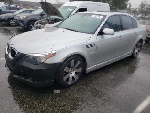 BMW 530 I 2007 with VIN WBANE73507CM55217 - Photo from auction