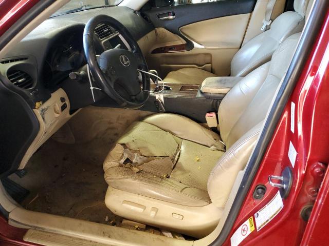 Photo 7 from auction – 2008 LEXUS IS 250 with VIN JTHCK262085016532