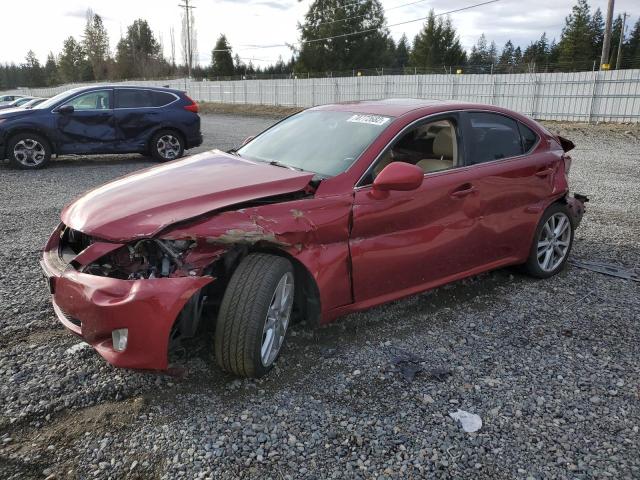 LEXUS IS 250 2006 with VIN JTHBK262865008431 - Photo from auction