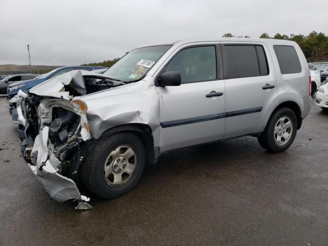 HONDA PILOT LX 2011 with VIN 5FNYF4H20BB079267 - Photo from auction