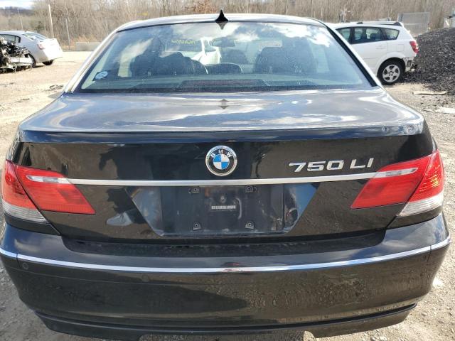 Photo 6 from auction – 2006 BMW 750 LI with VIN WBAHN83566DT33621