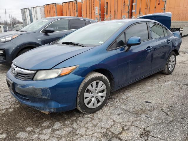 HONDA CIVIC LX 2012 with VIN 19XFB2F53CE058389 - Photo from auction