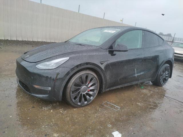 TESLA MODEL Y 2022 with VIN 7SAYGDEF6NF468832 - Photo from auction