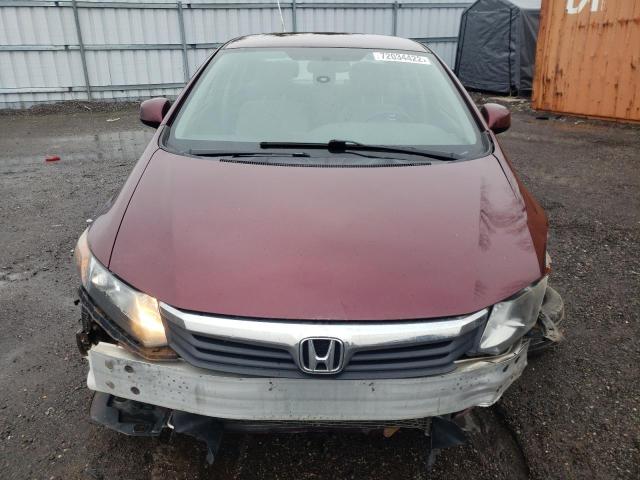 Photo 5 from auction – 2012 HONDA CIVIC LX with VIN 2HGFB2F46CH052146