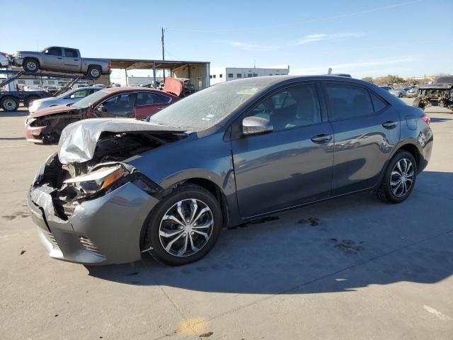 TOYOTA COROLLA L 2016 with VIN 5YFBURHE5GP399327 - Photo from auction