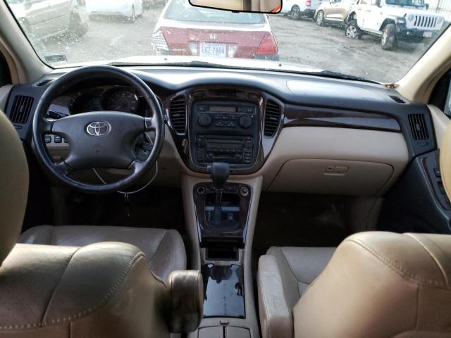 Photo 8 from auction – 2002 TOYOTA HIGHLANDER with VIN JTEGF21AX20055005