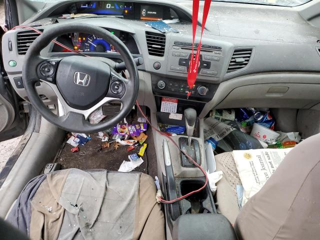 Photo 8 from auction – 2012 HONDA CIVIC LX with VIN 19XFB2F57CE104371