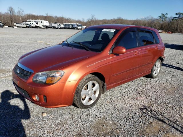 KIA SPECTRA5 5 2008 with VIN KNAFE161585019267 - Photo from auction