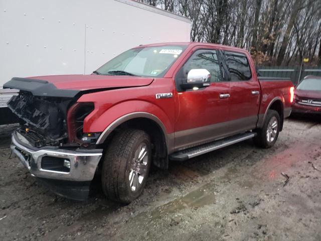 FORD F150 SUPER 2018 with VIN 1FTEW1EG9JKD11707 - Photo from auction