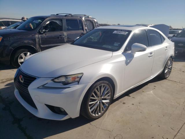 LEXUS IS 250 2014 with VIN JTHBF1D20E5016992 - Photo from auction