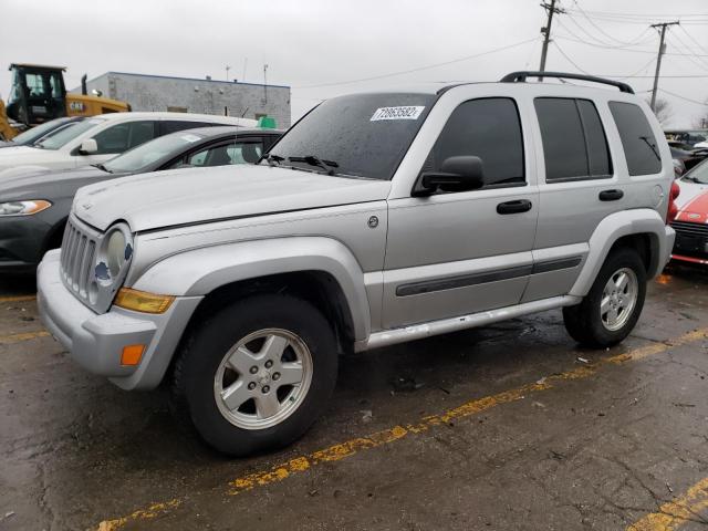 JEEP LIBERTY SP 2007 with VIN 1J4GL48K57W735612 - Photo from auction