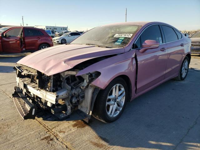 FORD FUSION SE 2014 with VIN 3FA6P0HD9ER214608 - Photo from auction