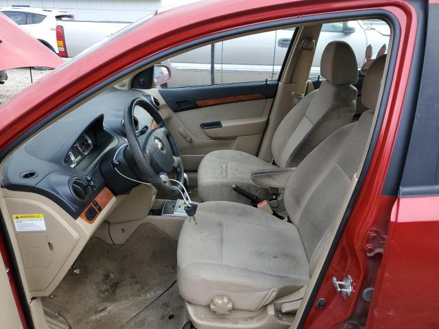 Photo 7 from auction – 2009 CHEVROLET AVEO LS with VIN KL1TD66E89B611491