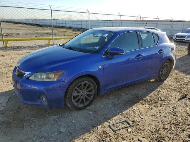 LEXUS CT 200 2013 with VIN JTHKD5BH5D2130667 - Photo from auction