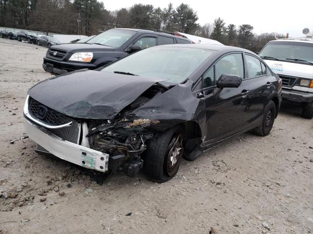 HONDA CIVIC LX 2015 with VIN 2HGFB2F52FH544878 - Photo from auction