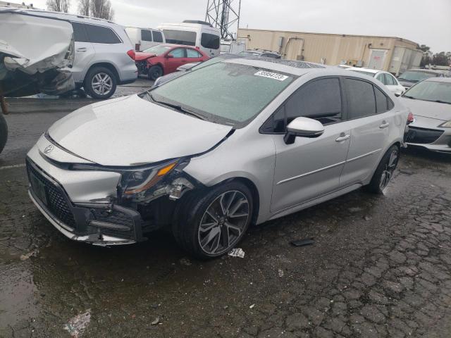 TOYOTA COROLLA SE 2021 with VIN 5YFP4MCE0MP065251 - Photo from auction