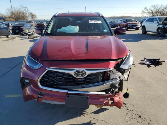 Photo 5 from auction – 2022 TOYOTA HIGHLANDER with VIN 5TDGZRAH6NS539482