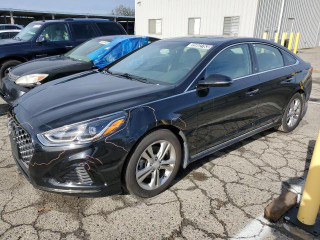 HYUNDAI SONATA LIM 2019 with VIN 5NPE34AF0KH730035 - Photo from auction