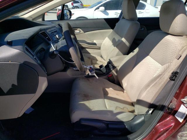 Photo 7 from auction – 2014 HONDA CIVIC LX with VIN 19XFB2F55EE085158