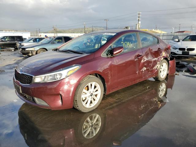 KIA FORTE LX 2017 with VIN 3KPFL4A74HE152919 - Photo from auction