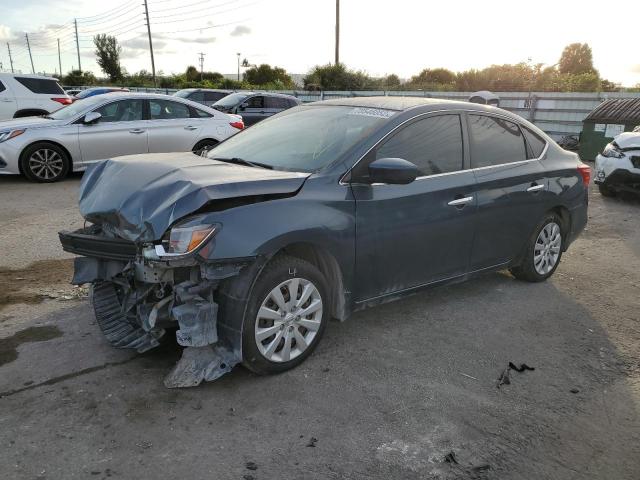 NISSAN SENTRA S 2017 with VIN 3N1AB7AP9HL639904 - Photo from auction
