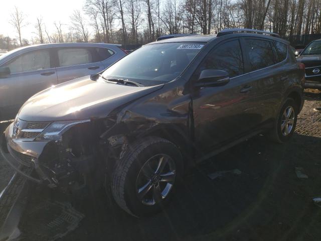 TOYOTA RAV4 XLE 2015 with VIN JTMRFREV0FD122924 - Photo from auction