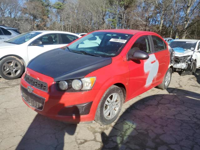 CHEVROLET SONIC LT 2015 with VIN 1G1JC5SH1F4118550 - Photo from auction