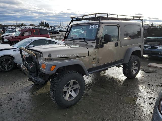 JEEP WRANGLER / 2005 with VIN 1J4FA64S85P357134 - Photo from auction
