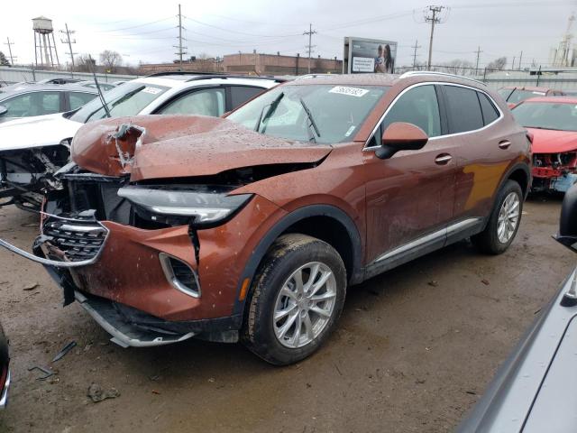 BUICK ENVISION P 2021 with VIN LRBAZLR42MD102690 - Photo from auction