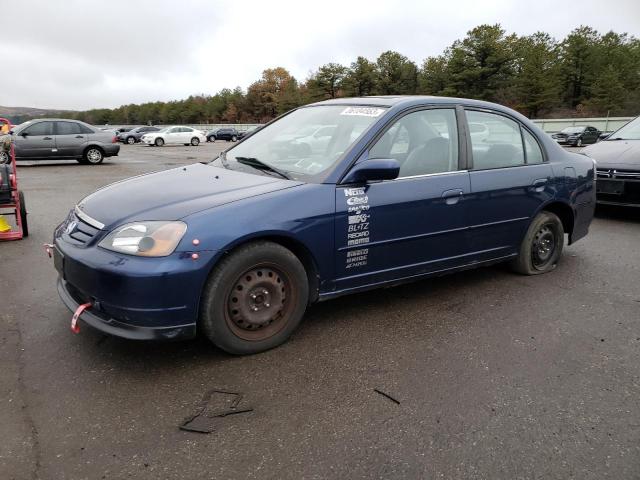 HONDA CIVIC EX 2002 with VIN 1HGES25792L035530 - Photo from auction