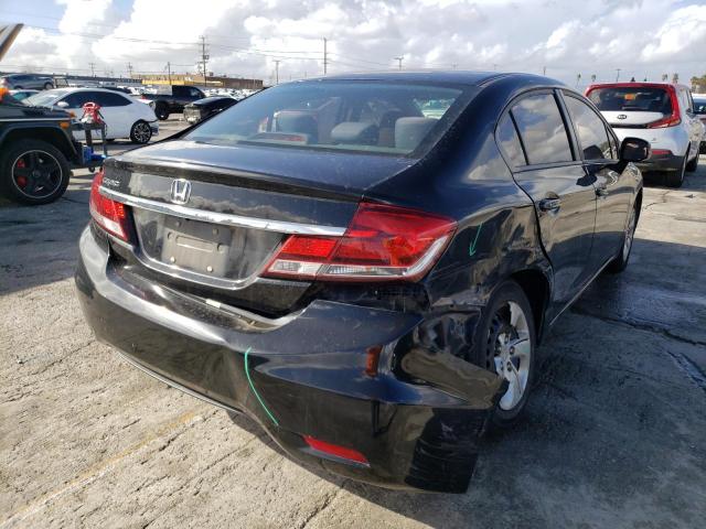 Photo 3 from auction – 2013 HONDA CIVIC LX with VIN 19XFB2F51DE210784