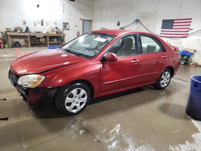 KIA SPECTRA EX 2008 with VIN KNAFE121885561565 - Photo from auction