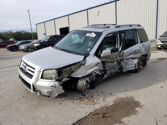 HONDA PILOT EX 2006 with VIN 2HKYF185X6H554200 - Photo from auction