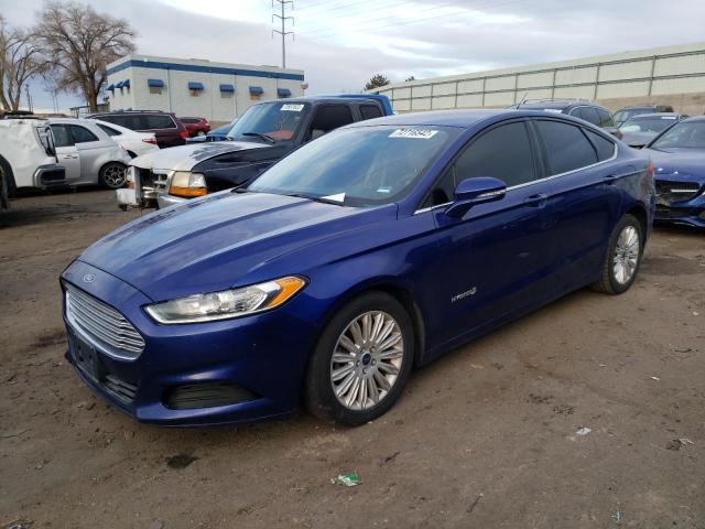 FORD FUSION SE 2016 with VIN 3FA6P0LU2GR389339 - Photo from auction