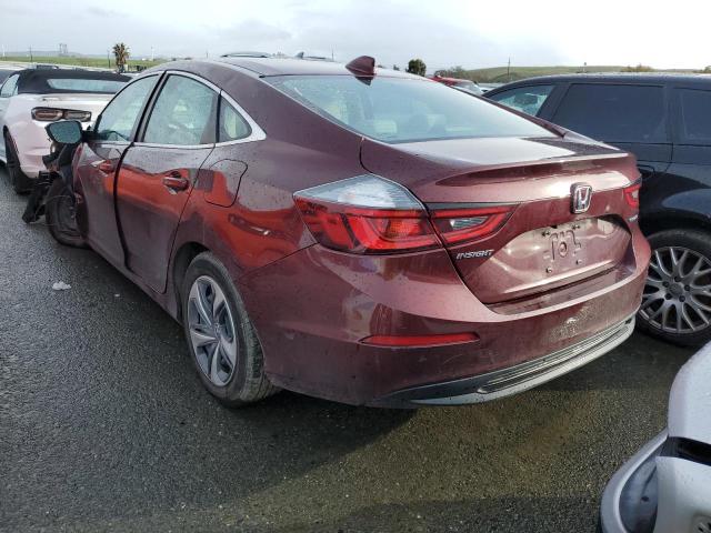 Photo 2 from auction – 2019 HONDA INSIGHT EX with VIN 19XZE4F58KE017173