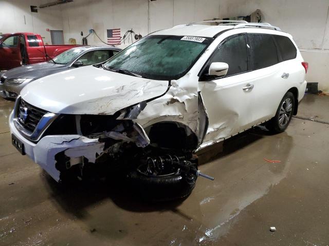 NISSAN PATHFINDER 2017 with VIN 5N1DR2MN8HC611490 - Photo from auction