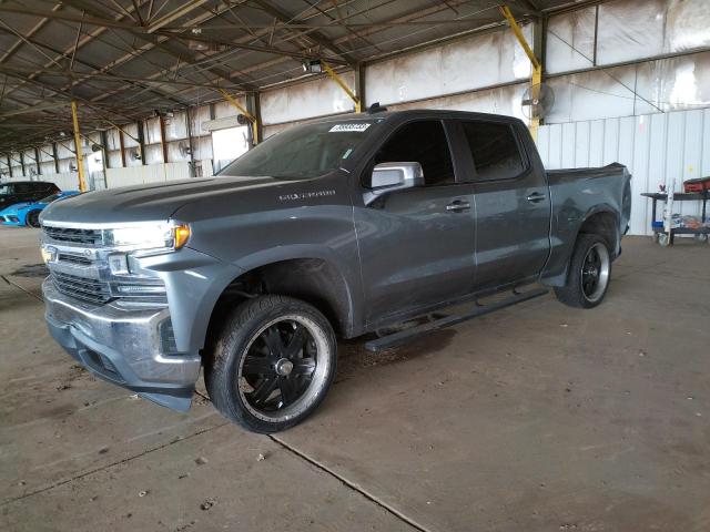 CHEVROLET SILVERADO 2021 with VIN 1GCPWCED7MZ182985 - Photo from auction
