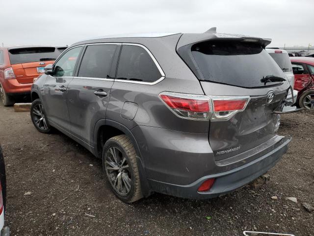 Photo 2 from auction – 2016 TOYOTA HIGHLANDER with VIN 5TDJKRFH5GS501893