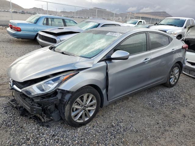 HYUNDAI ELANTRA SE 2016 with VIN KMHDH4AE4GU535083 - Photo from auction
