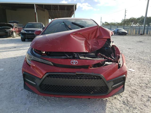 Photo 5 from auction – 2021 TOYOTA COROLLA SE with VIN 5YFS4MCE7MP077164