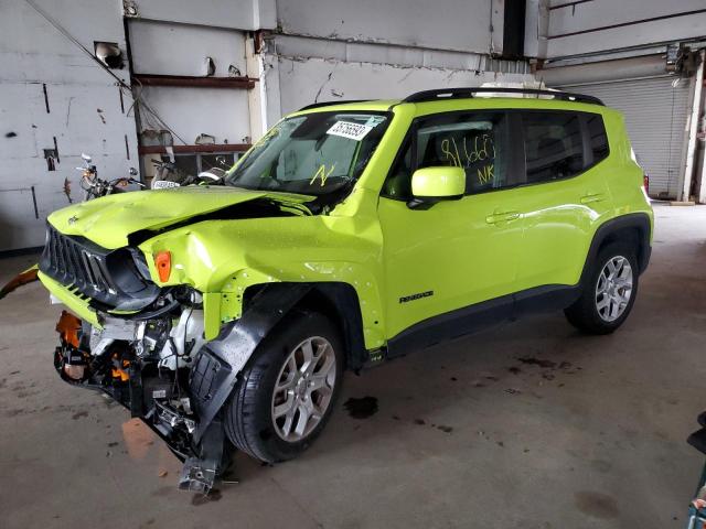 JEEP RENEGADE L 2018 with VIN ZACCJABB9JPH88352 - Photo from auction