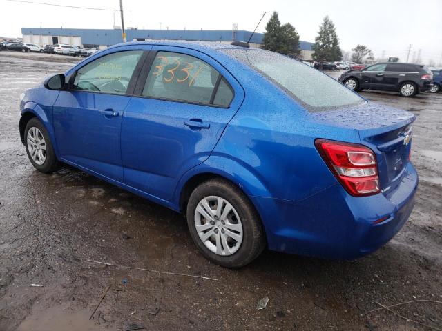 Photo 2 from auction – 2017 CHEVROLET SONIC LS with VIN 1G1JB5SH1H4133331