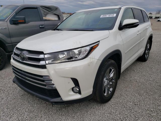 TOYOTA HIGHLANDER 2018 with VIN 5TDDZRFH2JS808163 - Photo from auction