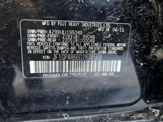 صورة رقم 14 من المزاد - 2013 SUBARU IMPREZA SP مع VIN JF1GPAR66D2874568