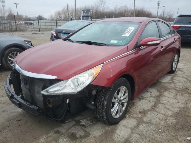 HYUNDAI SONATA GLS 2014 with VIN 5NPEB4ACXEH887424 - Photo from auction