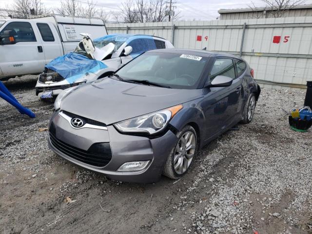 HYUNDAI VELOSTER 2013 with VIN KMHTC6AD7DU097023 - Photo from auction