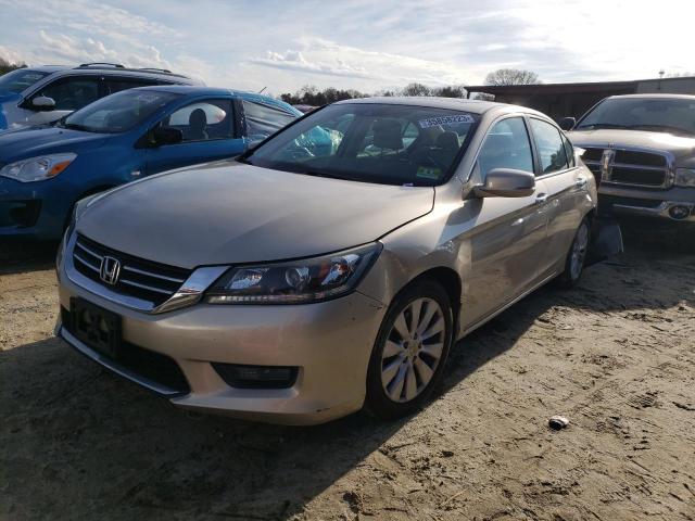 HONDA ACCORD EXL 2014 with VIN 1HGCR2F87EA053356 - Photo from auction